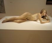 Joan(1990) by John de Andrea,a life like sculpture so realistic,you'd think it's a person from john person hentai