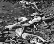 Historical photograph of the Rayerbazar killing fields in Bangladesh, 1971. It shows the killing of intellectuals as part of 1971 Bangladesh genocide. from bangladesh imo call video sex hot xxxw xxx বাংলা দেশের যুবোতির চোদাচুদি video পুরনিমা